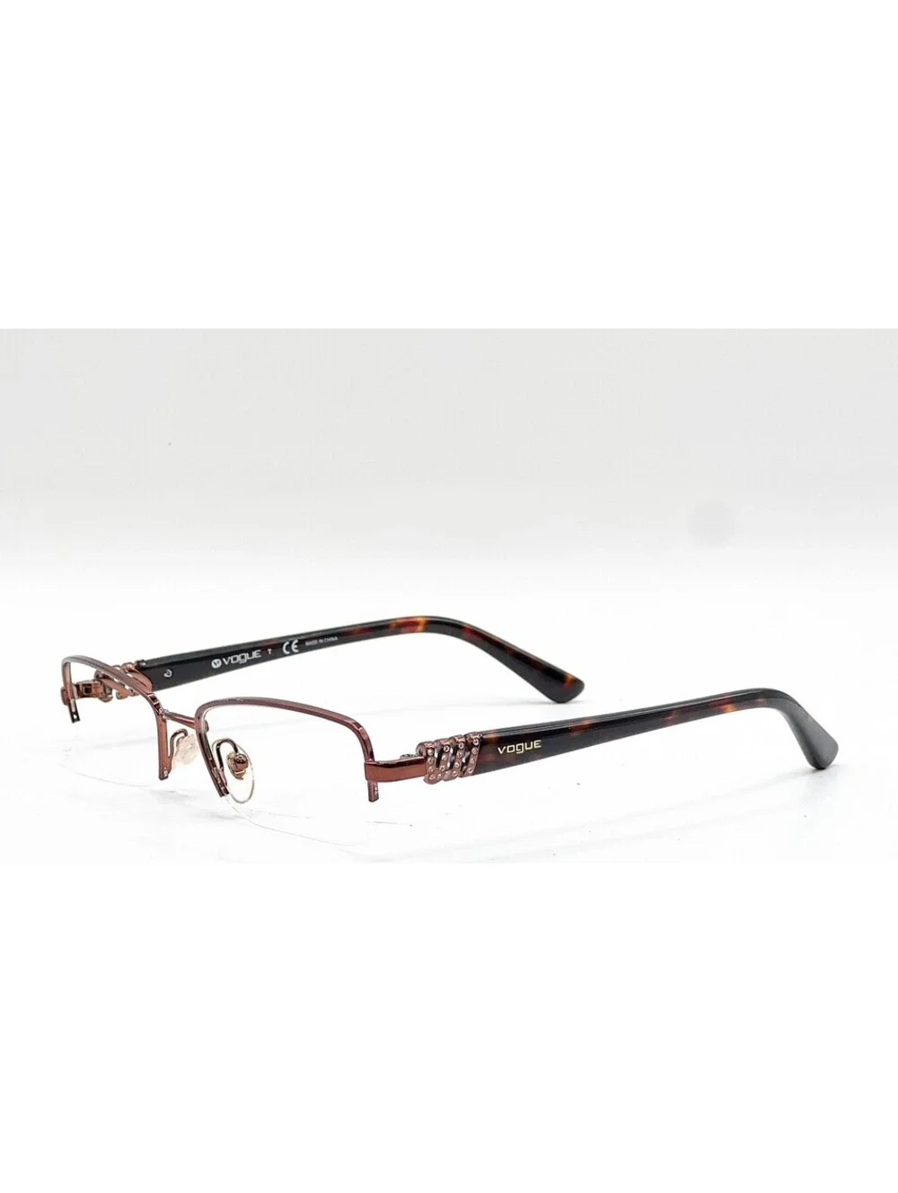 Vogue Vo 3813-B 811 Brown Authentic Eyeglasses 51-17-135